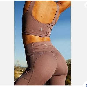 Free People Movement Breathe Easy Set dark purple